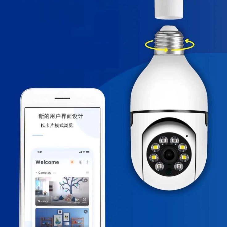 Wifi Cctv Camera lv890 pro - Fully controllable with Mobile phone - HD Wireless Security Camera